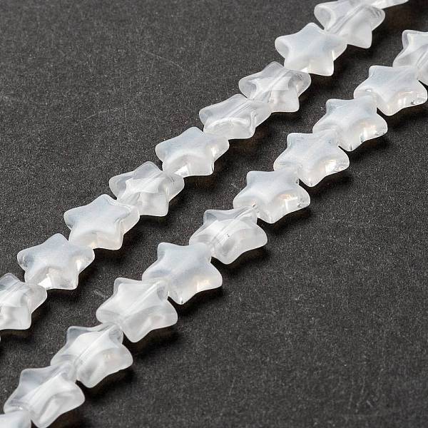 Transparent Glass Beads Strand
