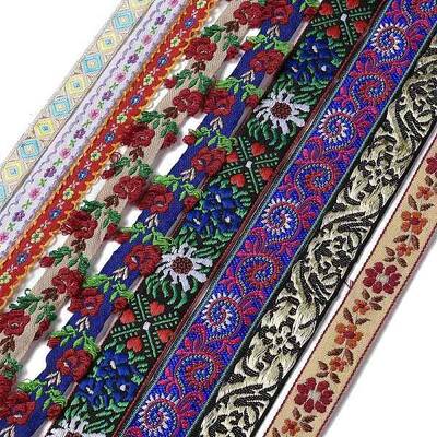 Polyester Floral Ribbon