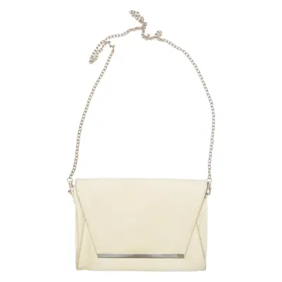 PARFOIS Womens Shoulder Bag White Leather Animal Print