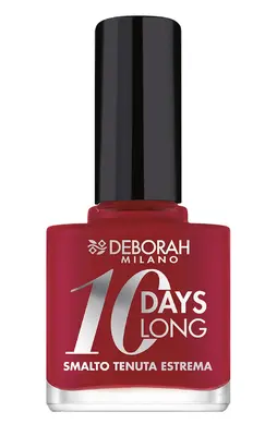 Deborah 10 days nail polish 886 vintage red 11 ml