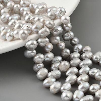 Dyed Natural Cultured Freshwater Pearl Beads Strands