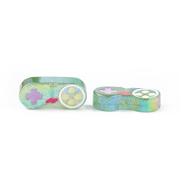 Translucent Resin Enamel Beads