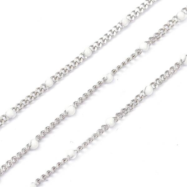 304 Stainless Steel Enamel Curb Chains