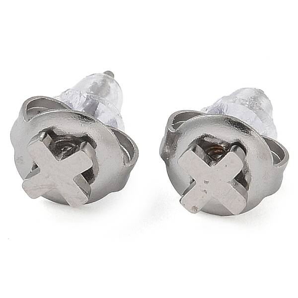 304 Stainless Steel Stud Earrings for Women