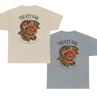 Treaty Oak Revival T-Shirt, Unisex T-Shirt, Texas Country Band Graphic T-Shirt, New Country Music, Tattoo Roses, Concert T-Sh...