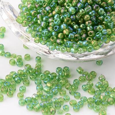 (Repacking Service Available) Round Glass Seed Beads