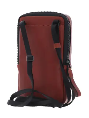 Piquadro, Leather wallet, phone holder, 42023100, brown, men