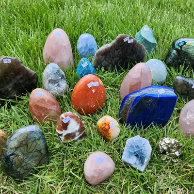 Natural Crystal Gemstone Freeform Display 1pc