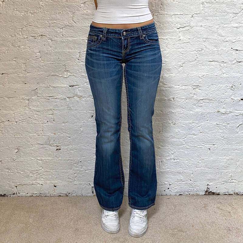 Kut Jeans - 31W UK 8 Blue Cotton