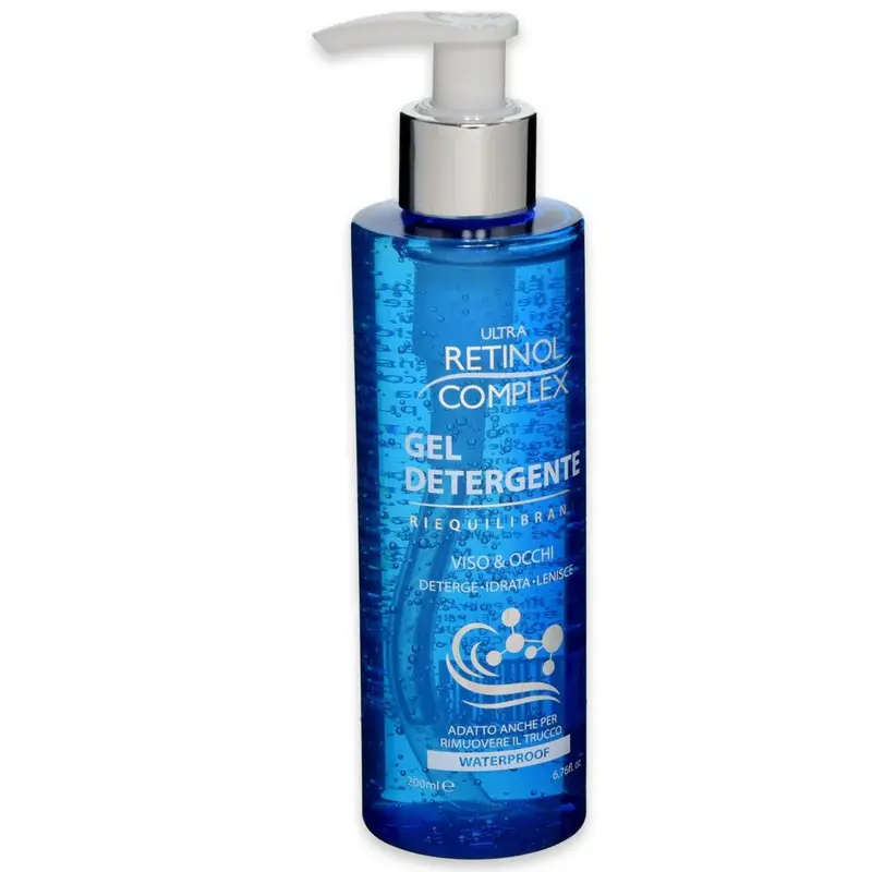 Retinol complex face and eye cleansing gel 200 ml