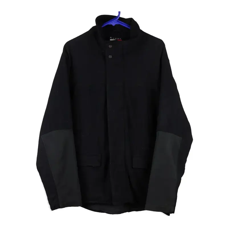 Tommy Hilfiger Jacket - Medium Black Polyester