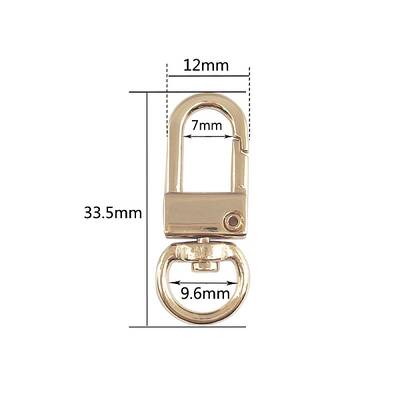 Alloy Swivel Clasps