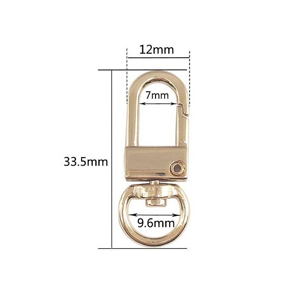 Alloy Swivel Clasps