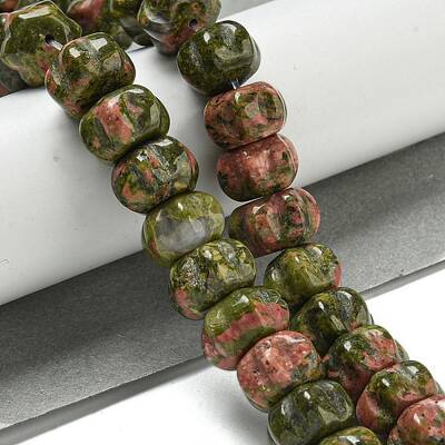 Natural Unakite Beads Strands