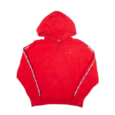 LEVI'S Hoodie Red Pullover Mens XS