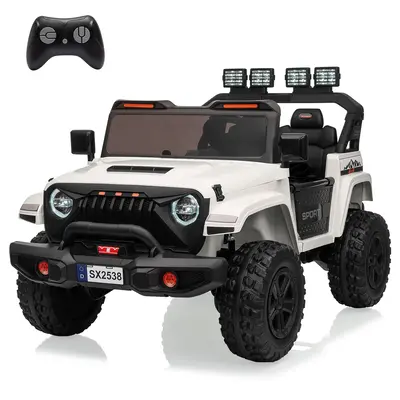 Garvee Ride - P Series: 24V Ride On Car, 4WD 2 Seater Kids' Electric Vehicle Truck with Remote Control, Adjustable Footwell R...