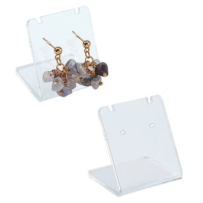 Organic Glass Earring Displays