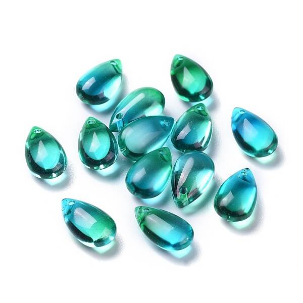 Transparent Glass Charms