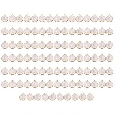 Golden Plated Enamel Alloy Charms