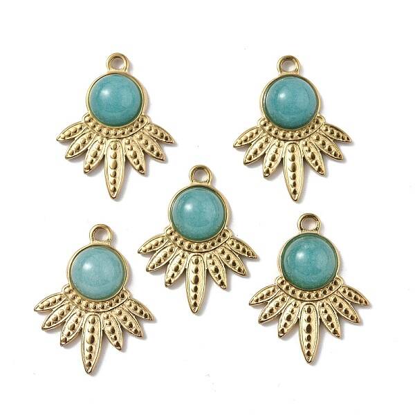 Natural Amazonite Pendants