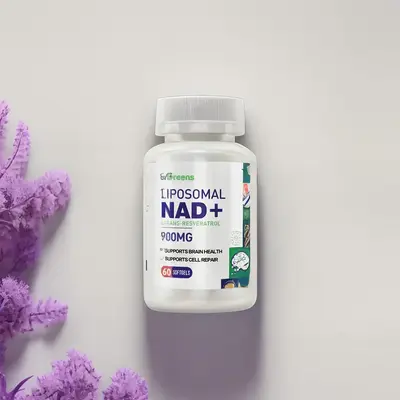 inGreens 900 mg Liposomal NAD+ Supplement with Trans Resveratrol 300 mg, Replaces NMN, Superior Absorption, True NAD Plus Sup...