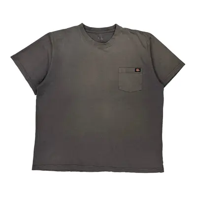 Dickies T-Shirt - 2XL Grey Cotton