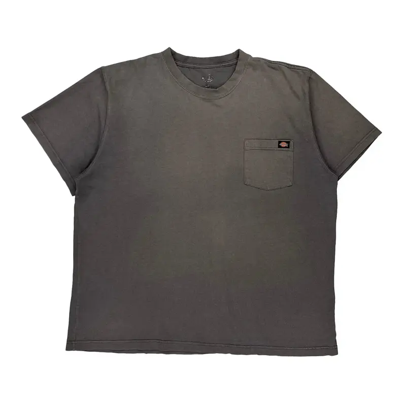 Dickies T-Shirt - 2XL Grey Cotton