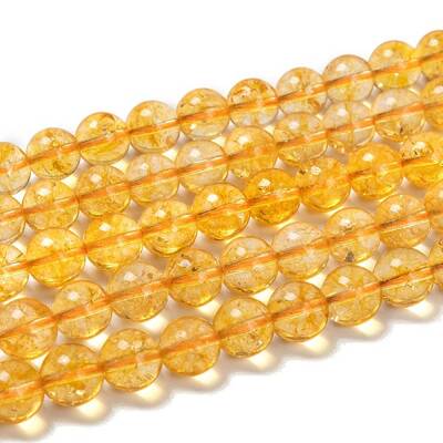Natural Citrine Beads Strands