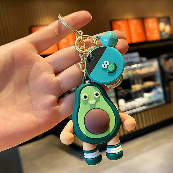 PVC Plastic Keychain