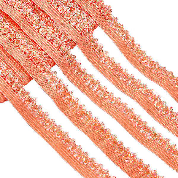Polyester Elastic Cords with Single Edge Trimming