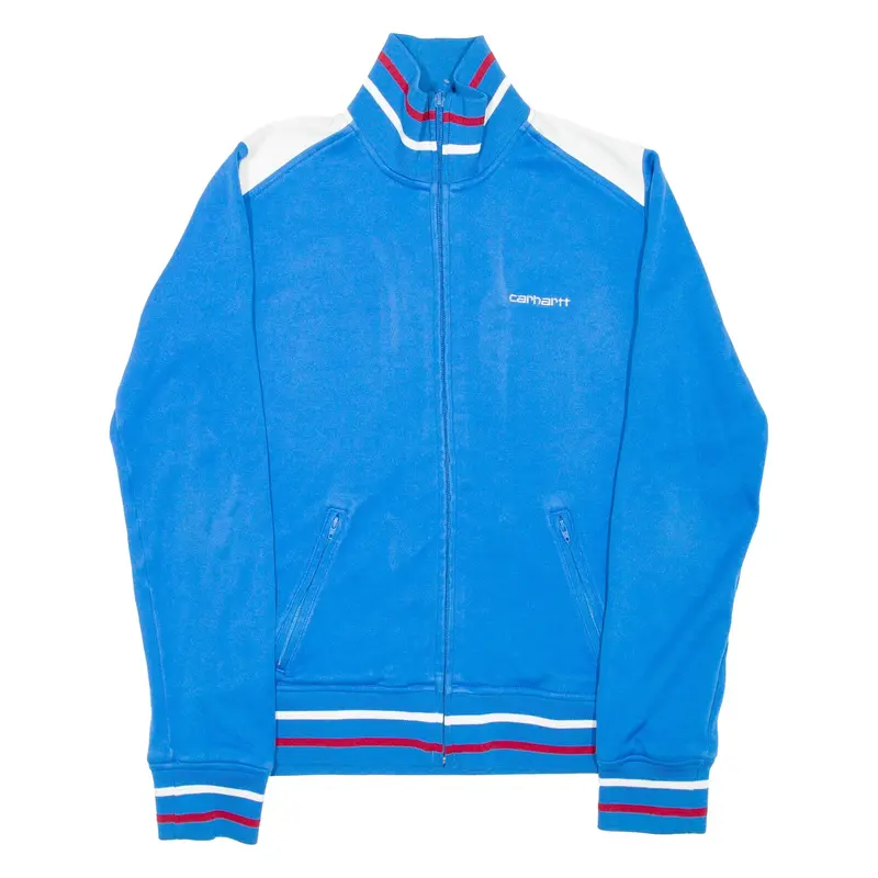 CARHARTT Mens Track Jacket Blue S