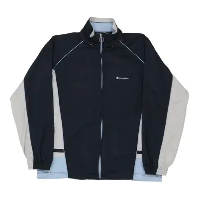 Champion Track Jacket - XL Navy Polyester