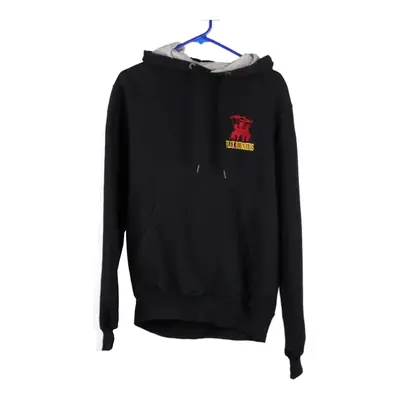 Champion Hoodie - Small Black Cotton Blend