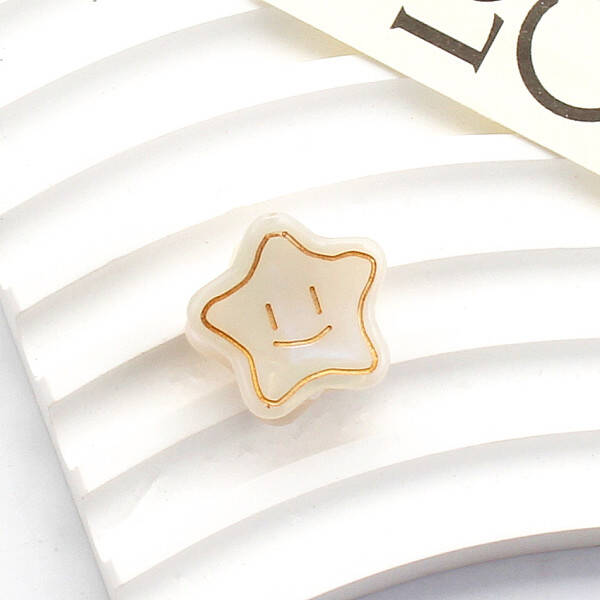Cellulose Acetate(Resin) Star Hair Claw Clips