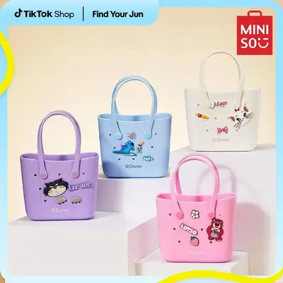 [2025 Special]Disney Mini Lunch Bag for Women & Girls | Durable Crocs-Inspired Tote | Small Size with Handle | Cute Bento Bag...