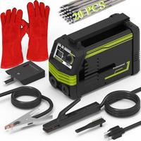 Welding Machine Stick Welder, 20 PCS Rods Welder Machine 110V 250A Portable Welder, Home DIY Mini MMA ARC Welder with Digital...