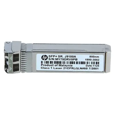 HP J9150A#ABB | ProCurve X132 10Gb/s 10GBase-SR Multi-Mode Fibre 850nm 400m Duplex LC Connector SFP+ Transceiver Module