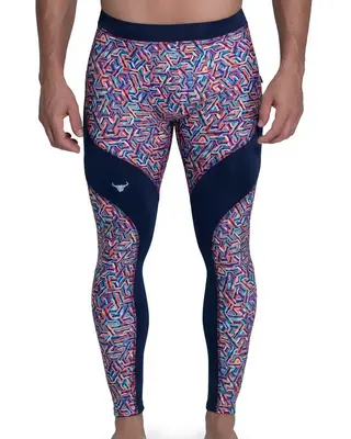 Illusion Meggings | Size: L | Color: Illusion