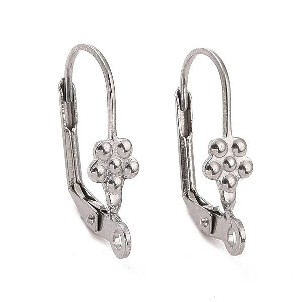Tarnish Resistant 304 Stainless Steel Leverback Earring Findings