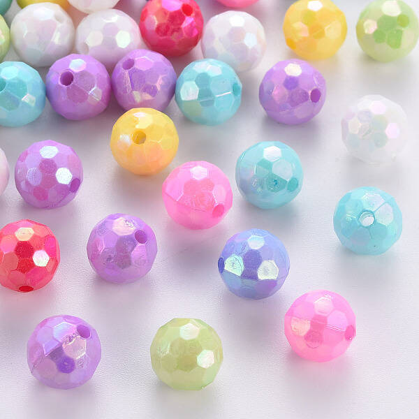 Opaque Acrylic Beads