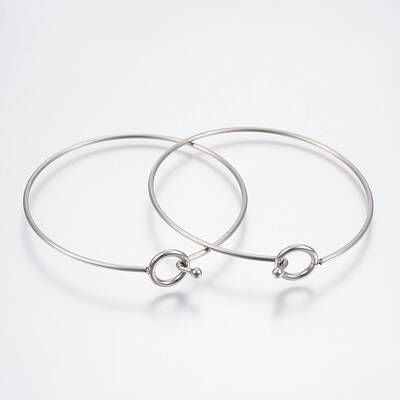 Tarnish Resistant 304 Stainless Steel Expandable Bangle Making