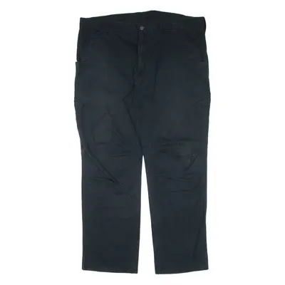 DICKIES Workwear Mens Trousers Black Relaxed Straight W38 L30