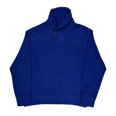 Ralph Lauren Sweatshirt - XL Blue Cotton