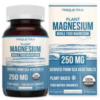 Triquetra Plant Magnesium: Organic Sea Vegetable Complex, Whole Food Magnesium 250 mg Per Serving | Sleep Support Healthcare ...