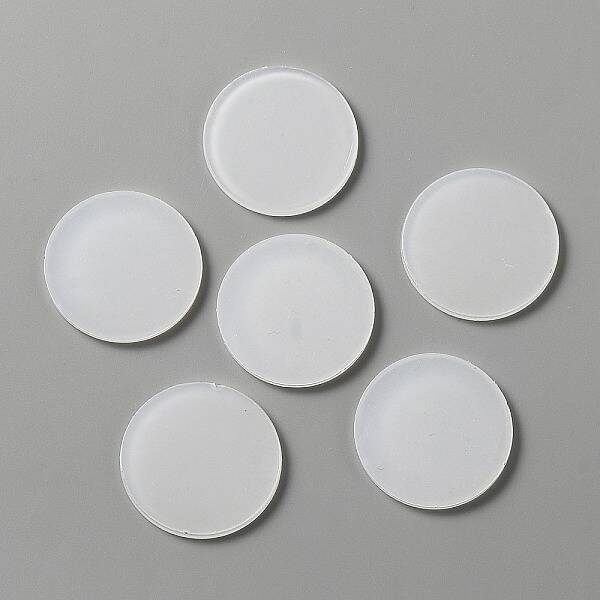 Acrylic Flat Round Action Figure Display Bases