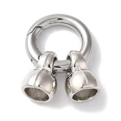 Ring Rack Plating Brass Spring Gate Rings