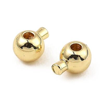Brass Crimp Beads