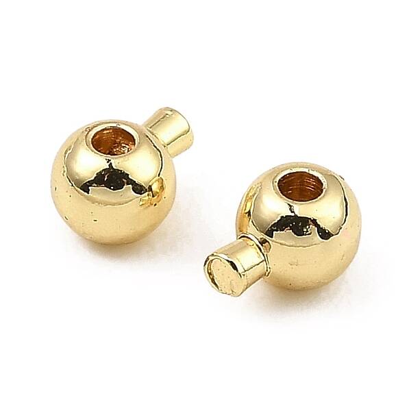 Brass Crimp Beads