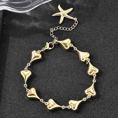304 Stainless Steel Link Bracelets for Women