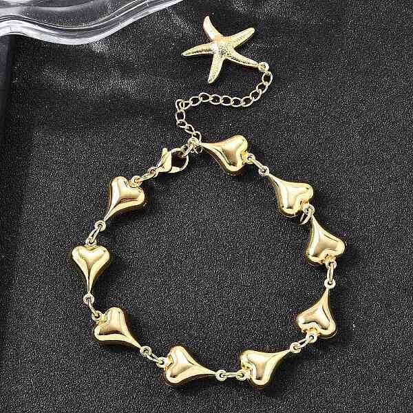 304 Stainless Steel Link Bracelets for Women